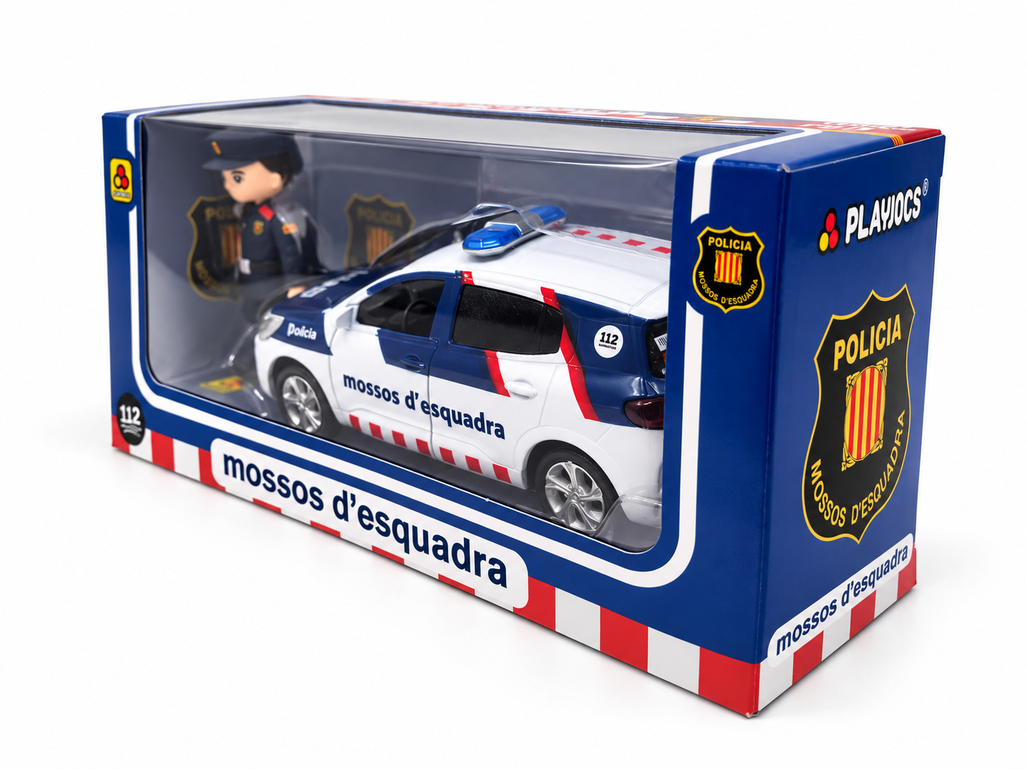 Caja del set Mossos d'Esquadra
