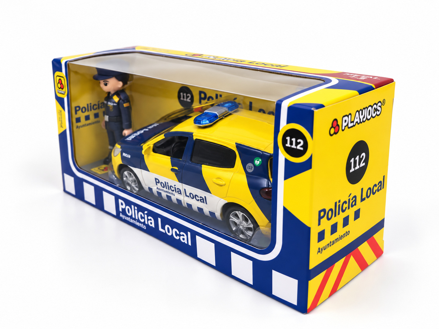 Caja del set Policía Local